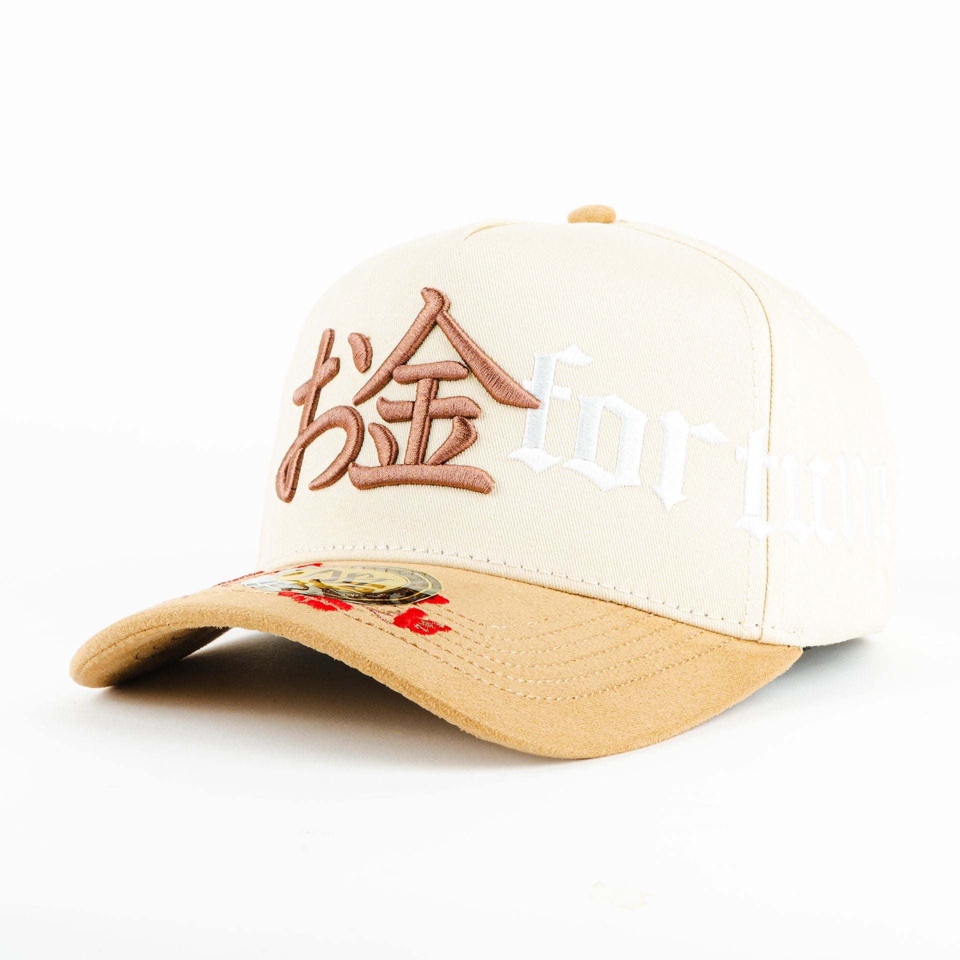 GORRA MR. KASH FORTUNE CAFE/CAMEL GAMUZA