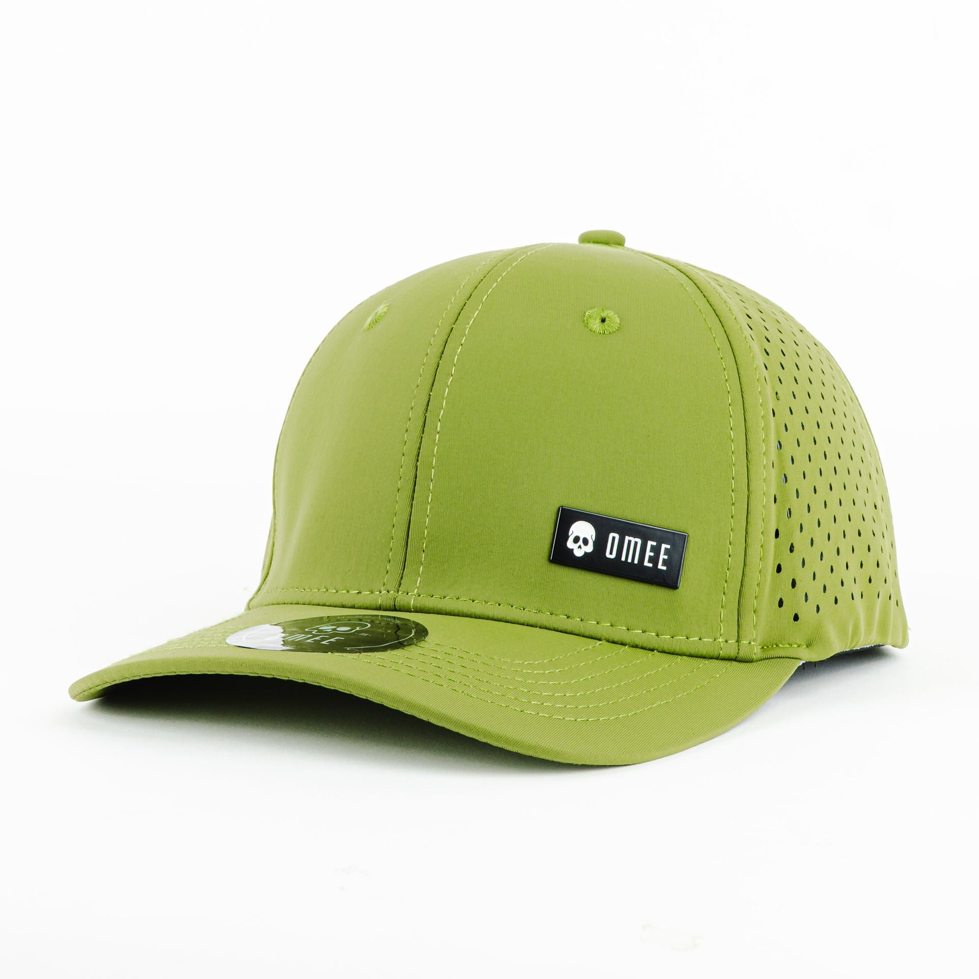 Gorra OMEE ASBESTO OLIVE | Visera Semicurva Cerrada UNITALLA