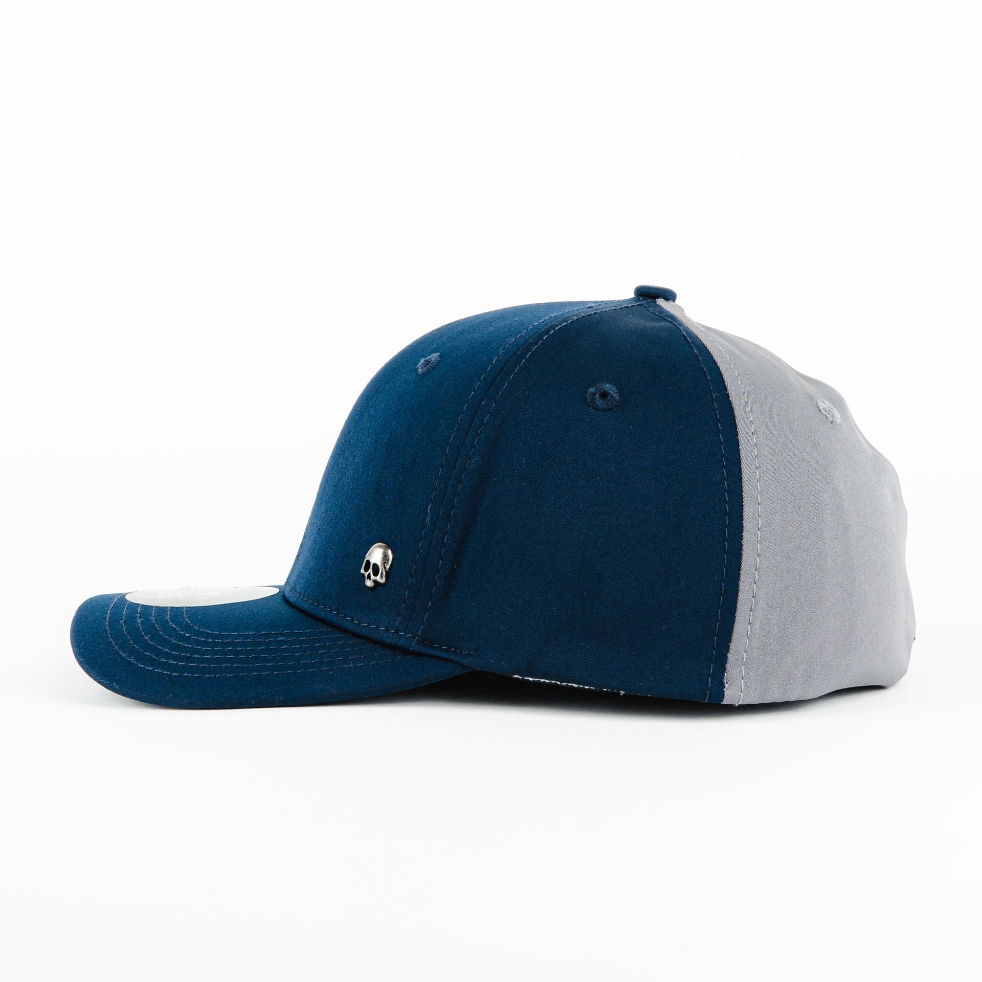 Gorra OMEE CHROMIUM NAVY/GREY | Visera Semicurva Cerrada UNITALLA