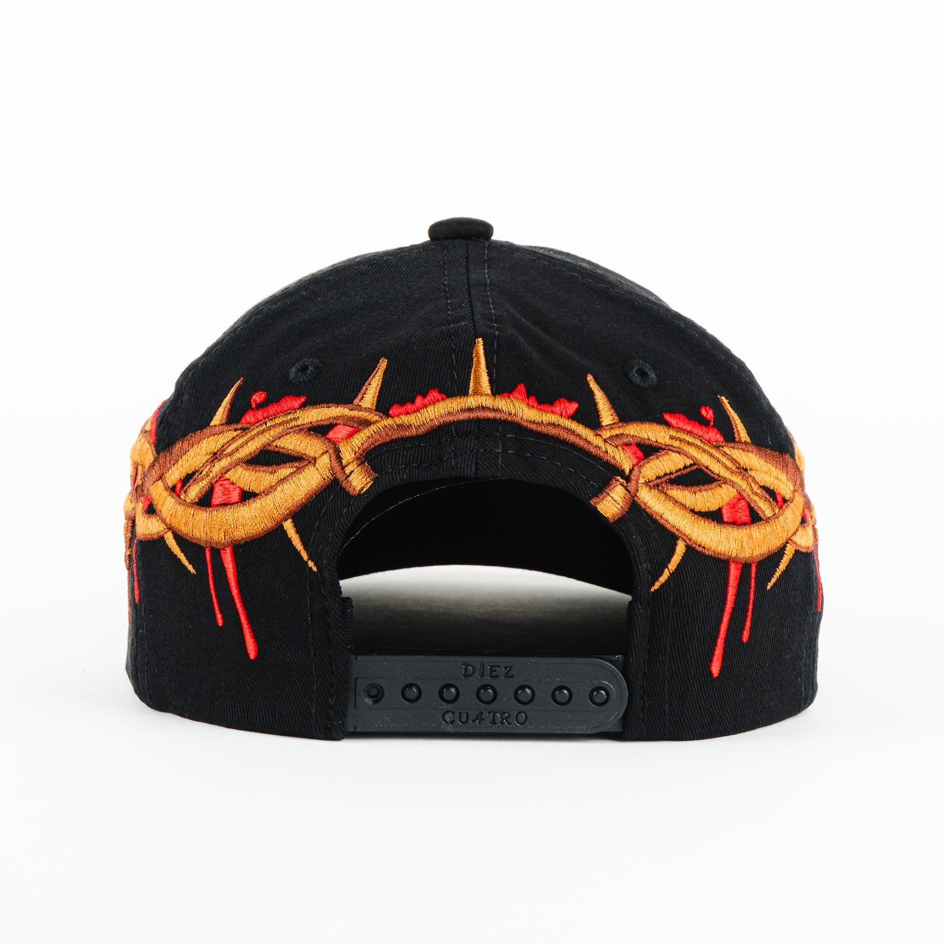 Gorra Diez Cuatro CORONA DE CRISTO BLK/BRON | Snapback Visera Semicurva