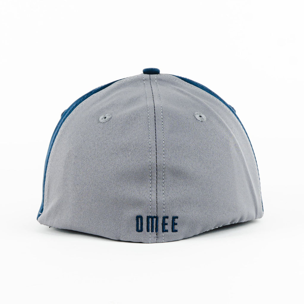 Gorra OMEE CHROMIUM NAVY/GREY | Visera Semicurva Cerrada UNITALLA