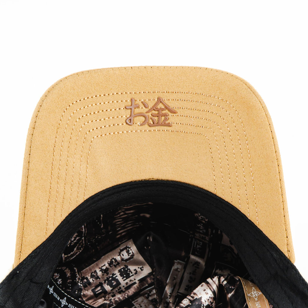 GORRA MR. KASH FORTUNE CAFE/CAMEL GAMUZA