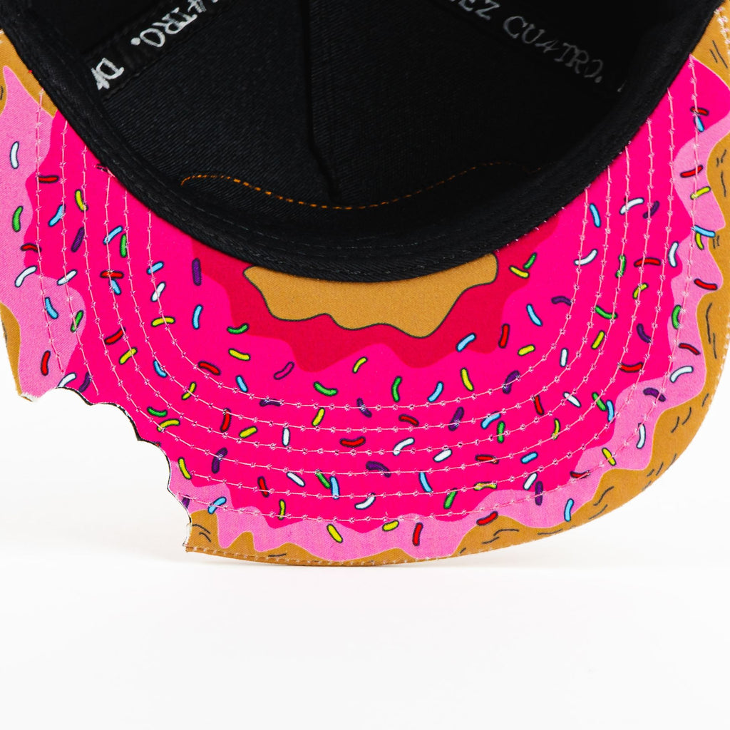 Gorra Diez Cuatro THE 7 SINS BLK/VISOR DONUTS | Snapback Visera Plana