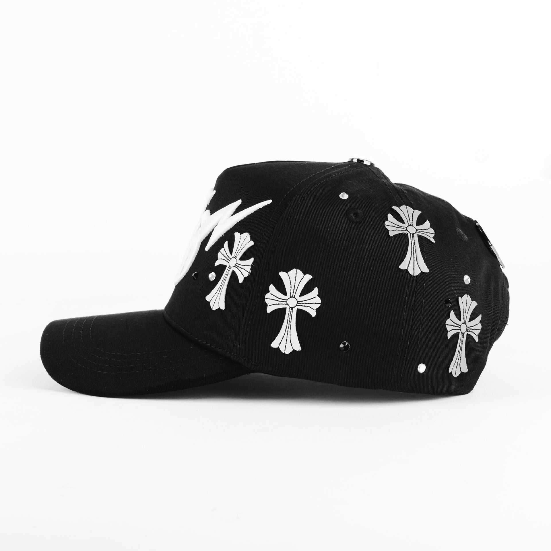 Gorra Clover Garments GERVONTA BLACK | Snapback Visera