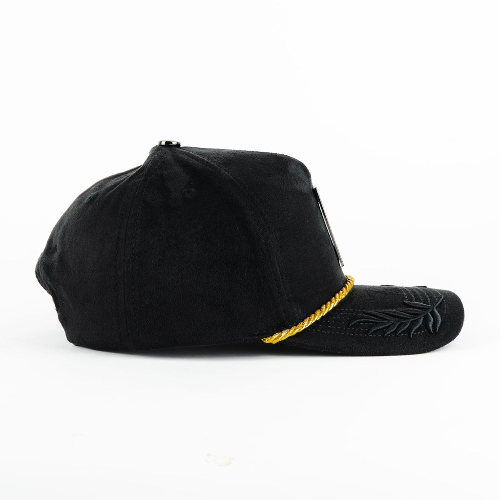 Gorra 5.7 CARTA ALACRAN GUIRNALDAS BLACK | Snapback Visera Semicurva