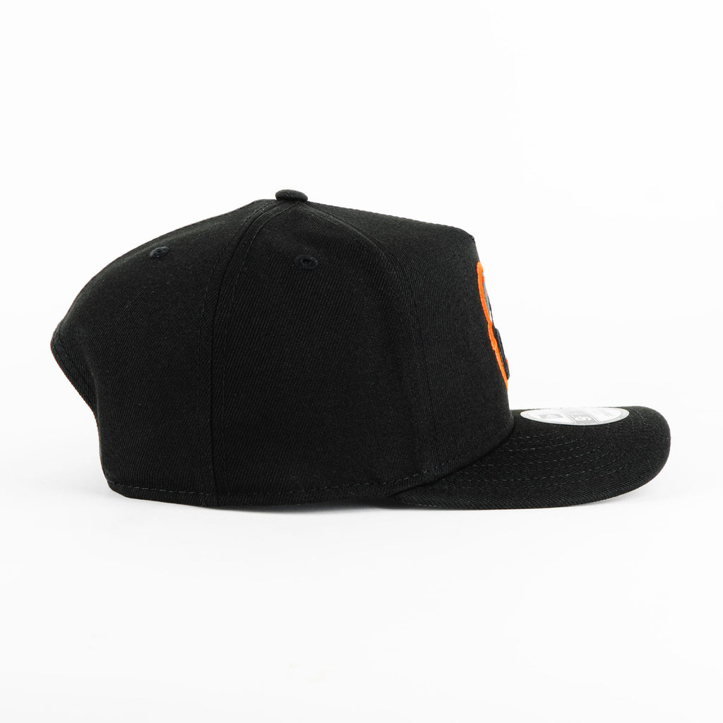 Gorra New Era ORIOLES BLACK/ORANGE 950F | Snapback Visera Semicurva