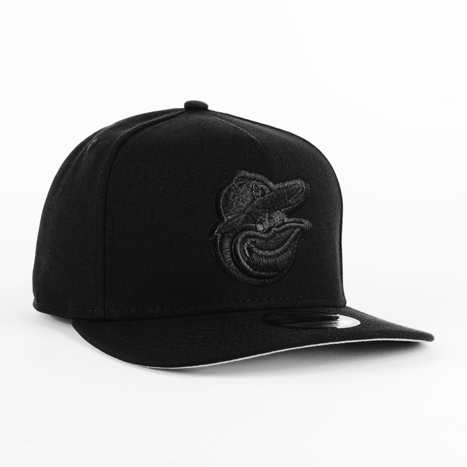Gorra New Era ORIOLES ALL BLACK 950F | Snapback Visera Semicurva