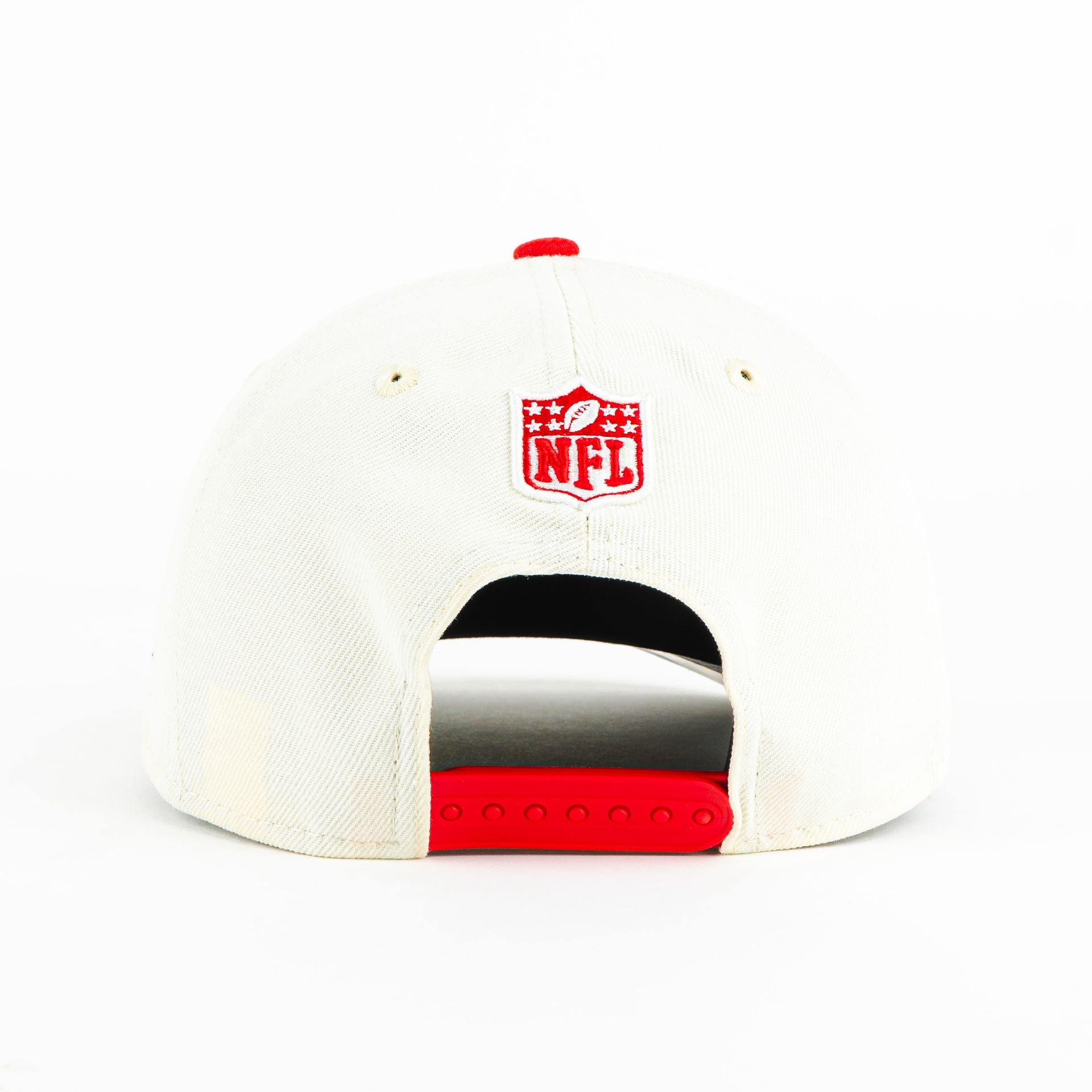 Gorra New Era 49ERS DRAFT NATU/RED 940F | Snapback Visera Semicurva