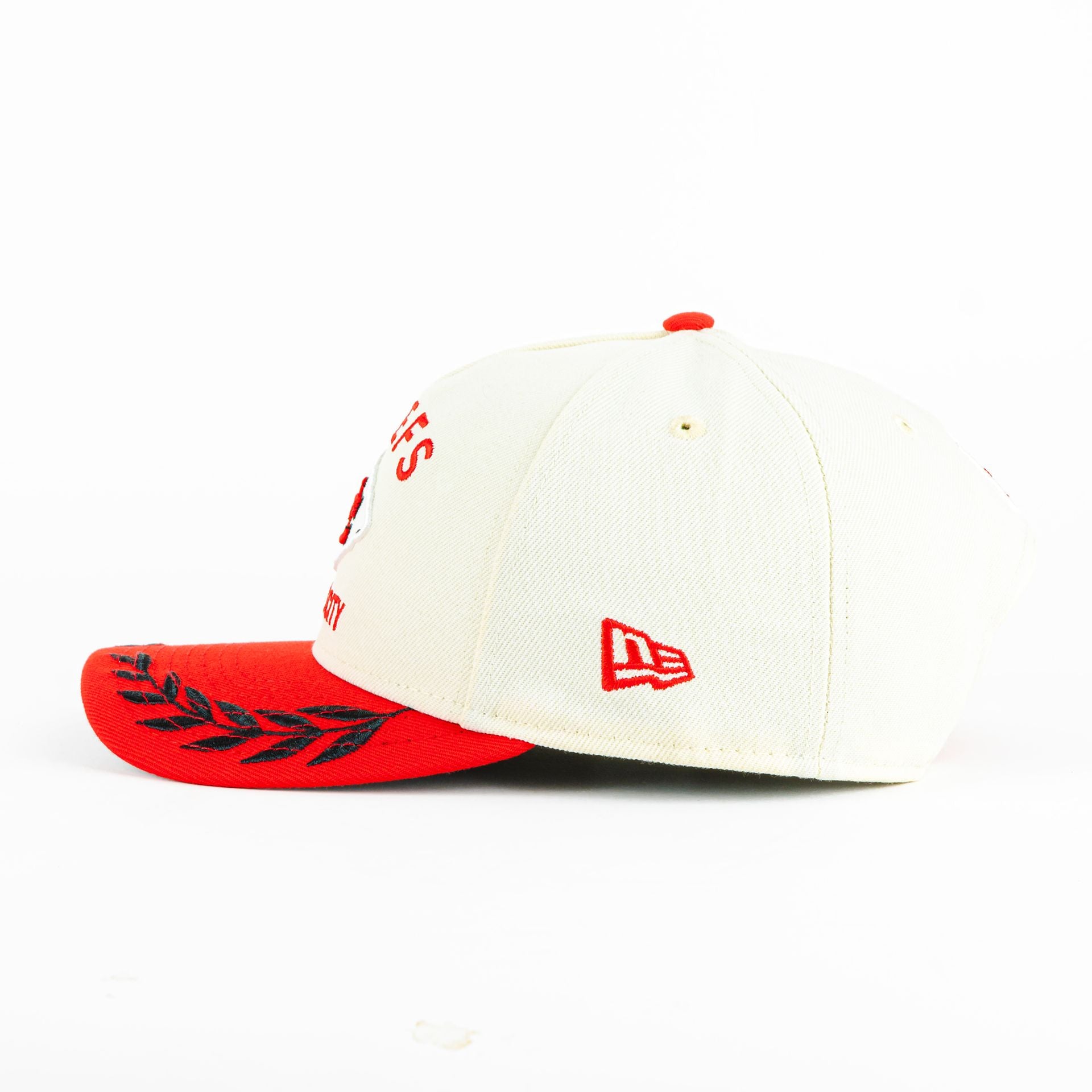 Gorra New Era CHIEFS DRAFT NATU/RED 940F | Snapback Visera Semicurva