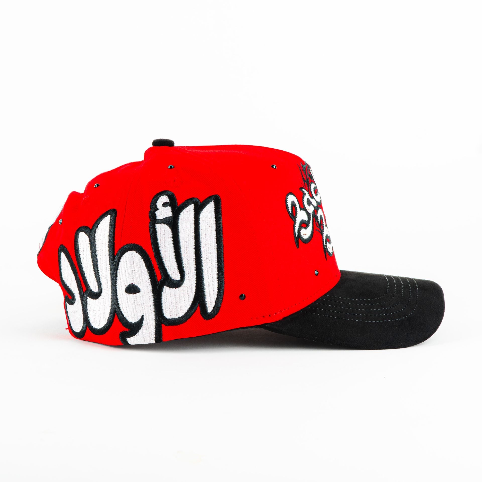 Gorra 31 Hats BACKPACK LETRAS ARABES RED/BLK | Snapback Visera Semicurva