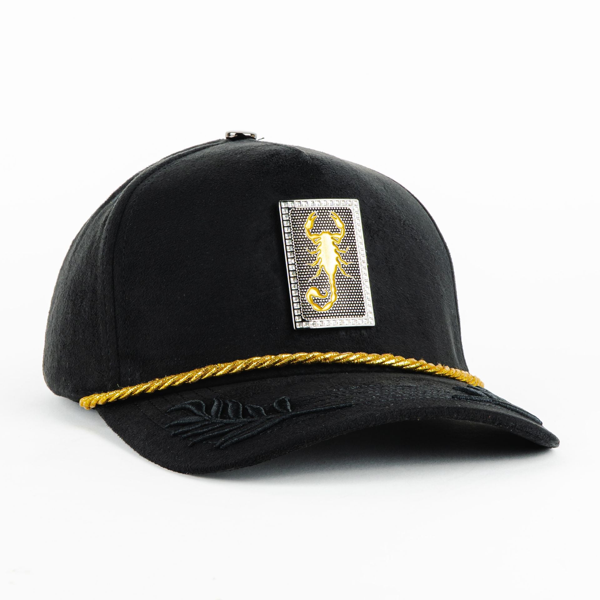 Gorra 5.7 CARTA ALACRAN GUIRNALDAS BLACK | Snapback Visera Semicurva