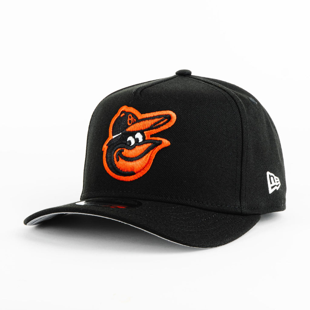 Gorra New Era ORIOLES BLACK/ORANGE 950F | Snapback Visera Semicurva