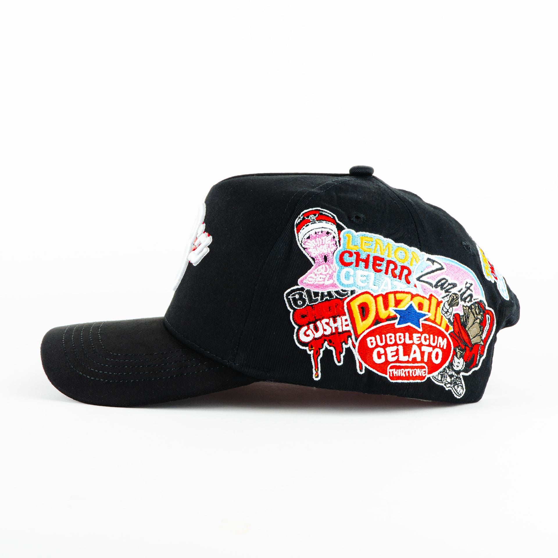 Gorra 31 Hats BACKPACK GELATO BLACK | Snapback Visera Semicurva