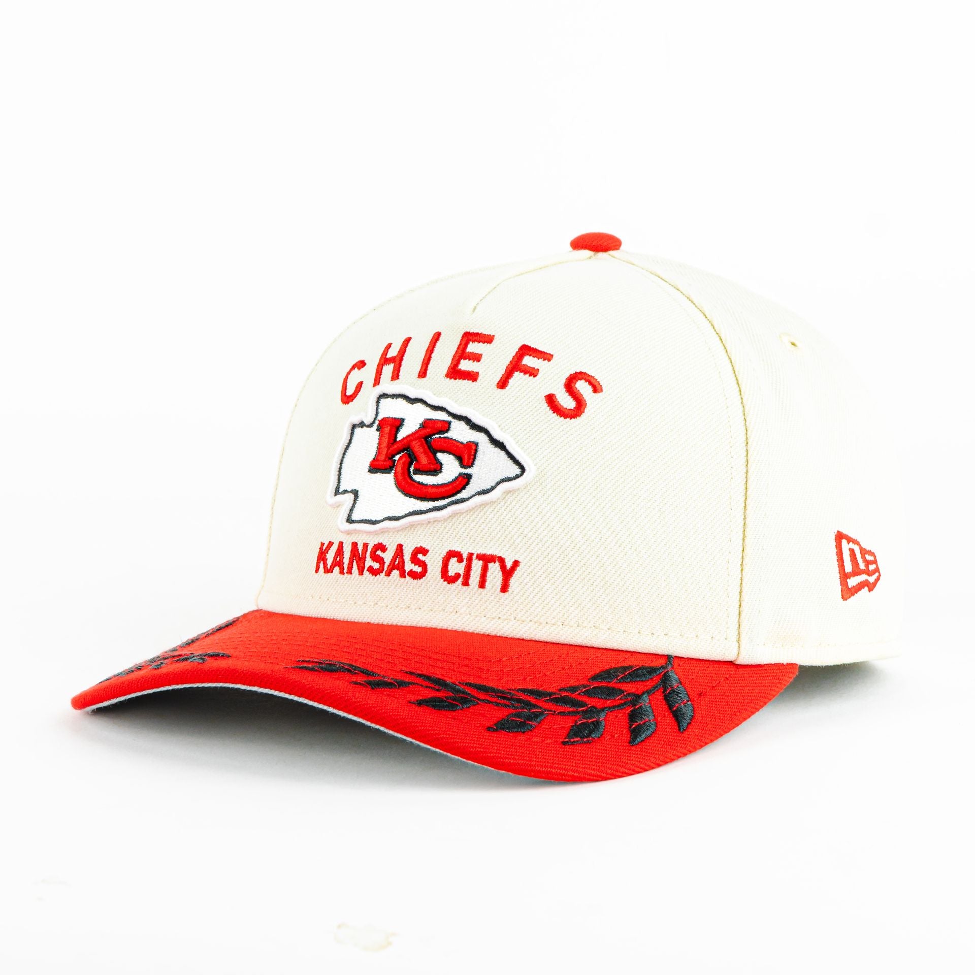 Gorra New Era CHIEFS DRAFT NATU/RED 940F | Snapback Visera Semicurva