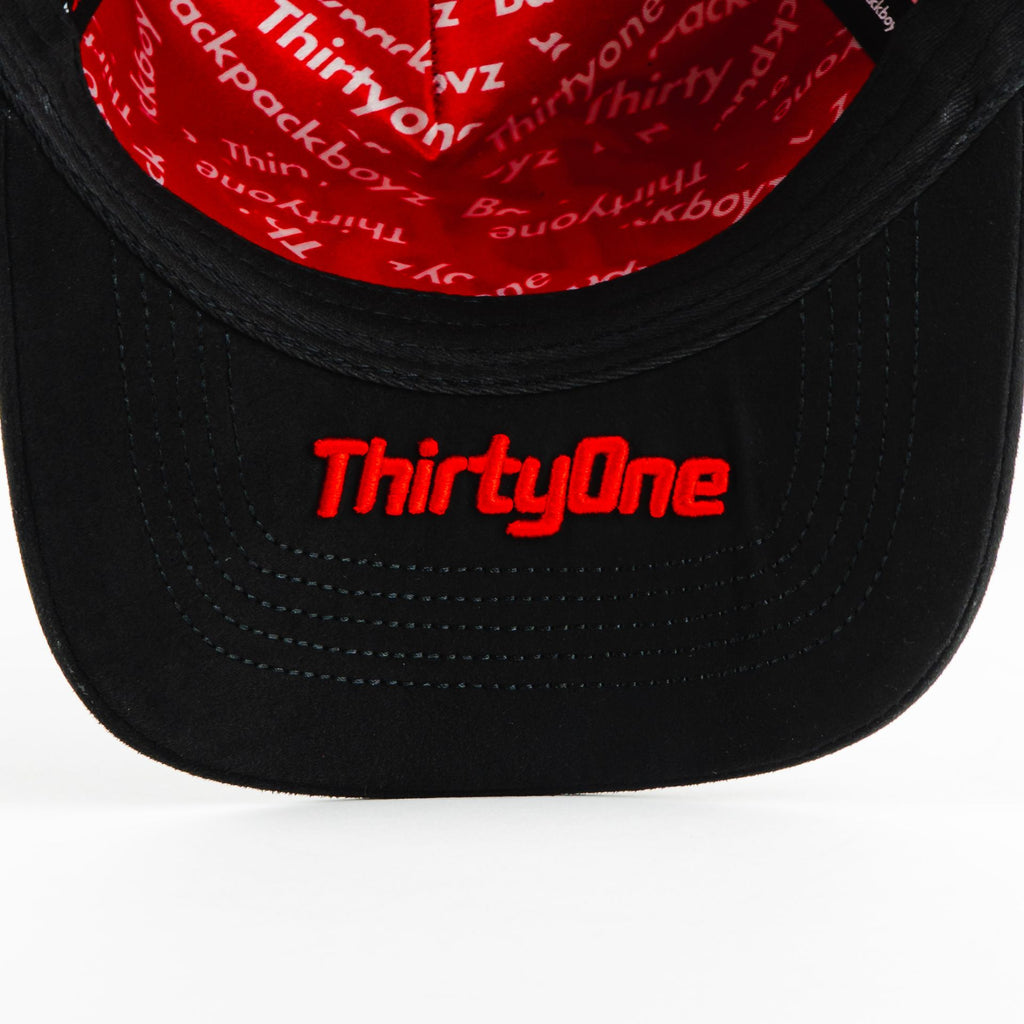 Gorra 31 Hats BACKPACK GELATO BLACK | Snapback Visera Semicurva