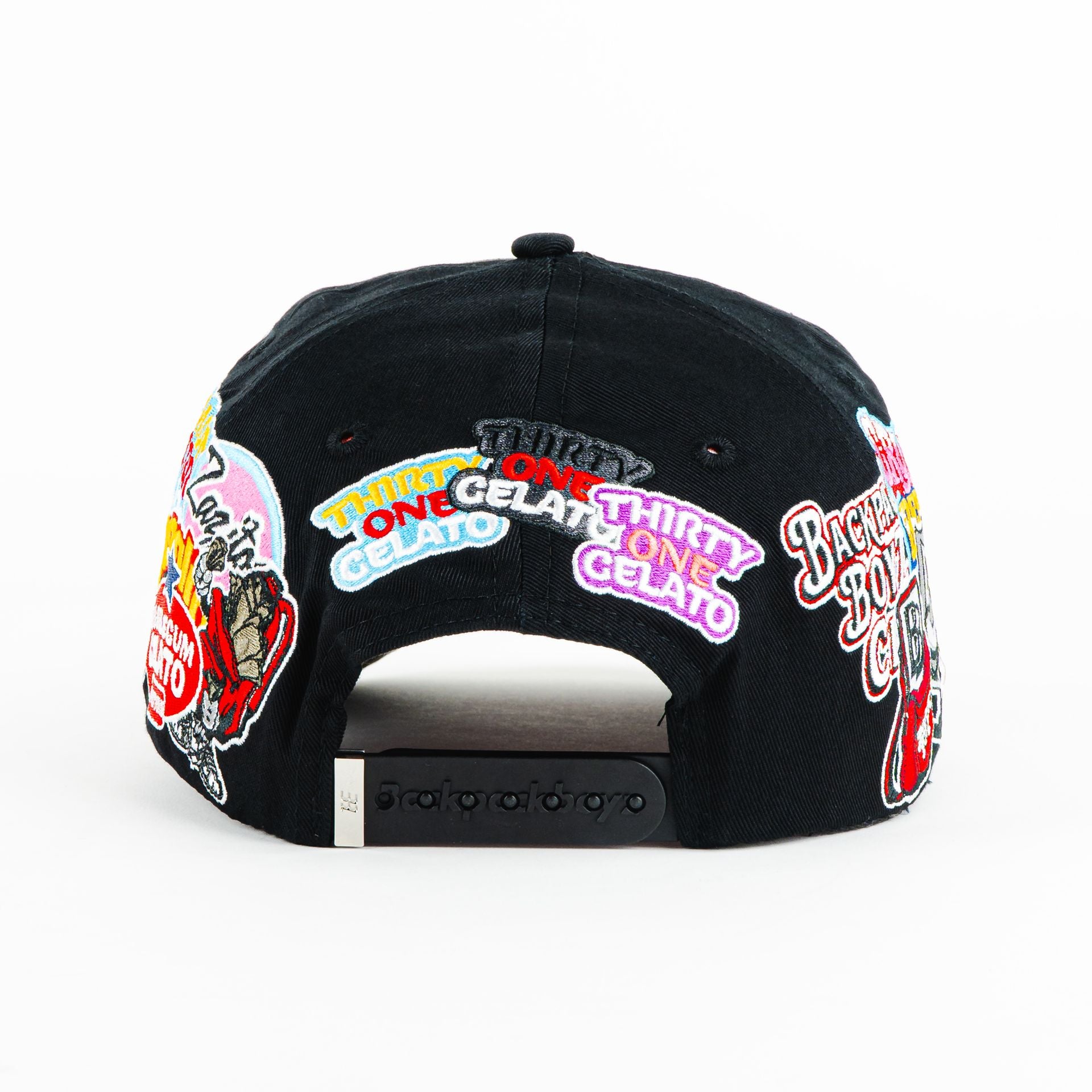 Gorra 31 Hats BACKPACK GELATO BLACK | Snapback Visera Semicurva