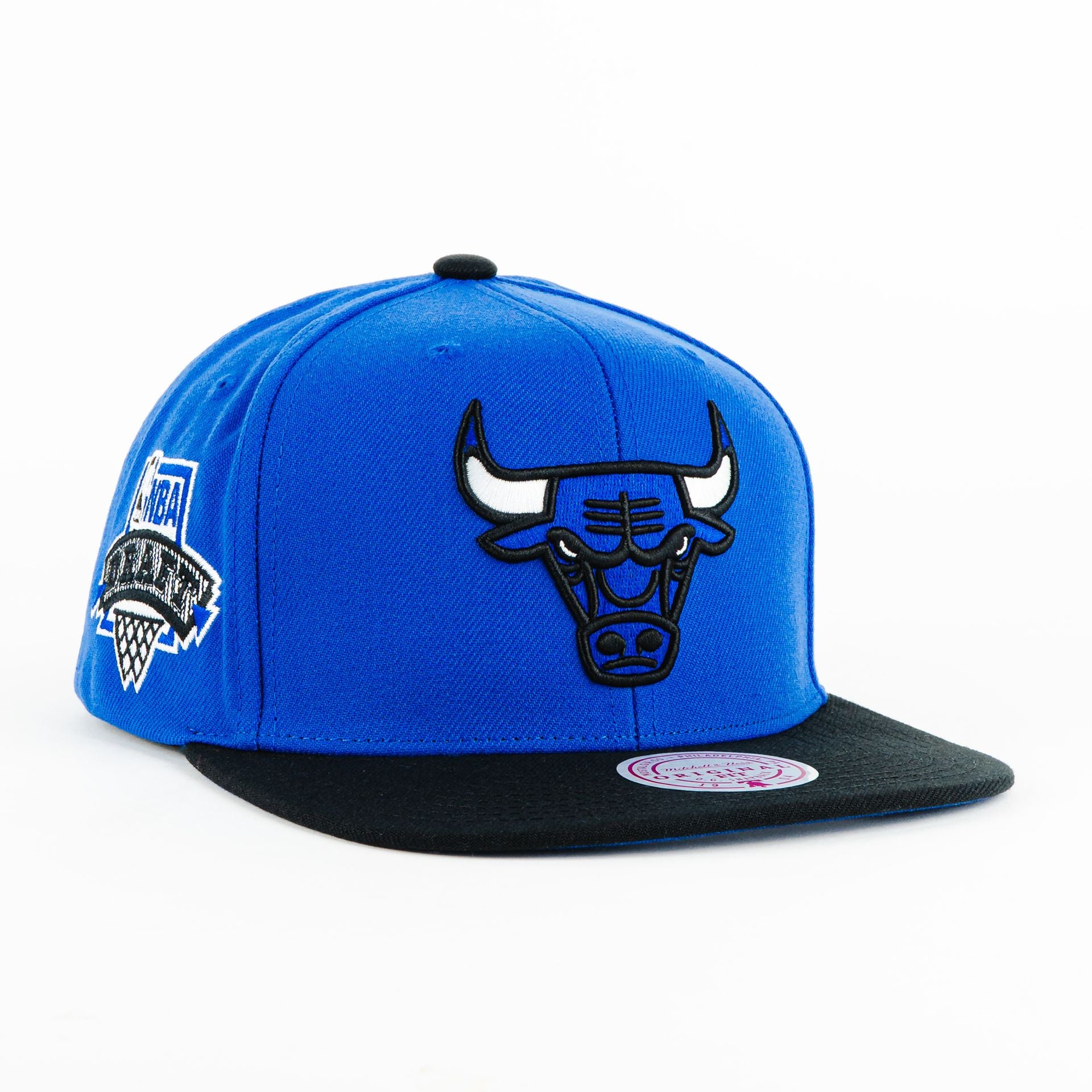 Gorra Mitchell&Ness BULLS CORE I BLUE/BLACK | Snapback Visera Plana