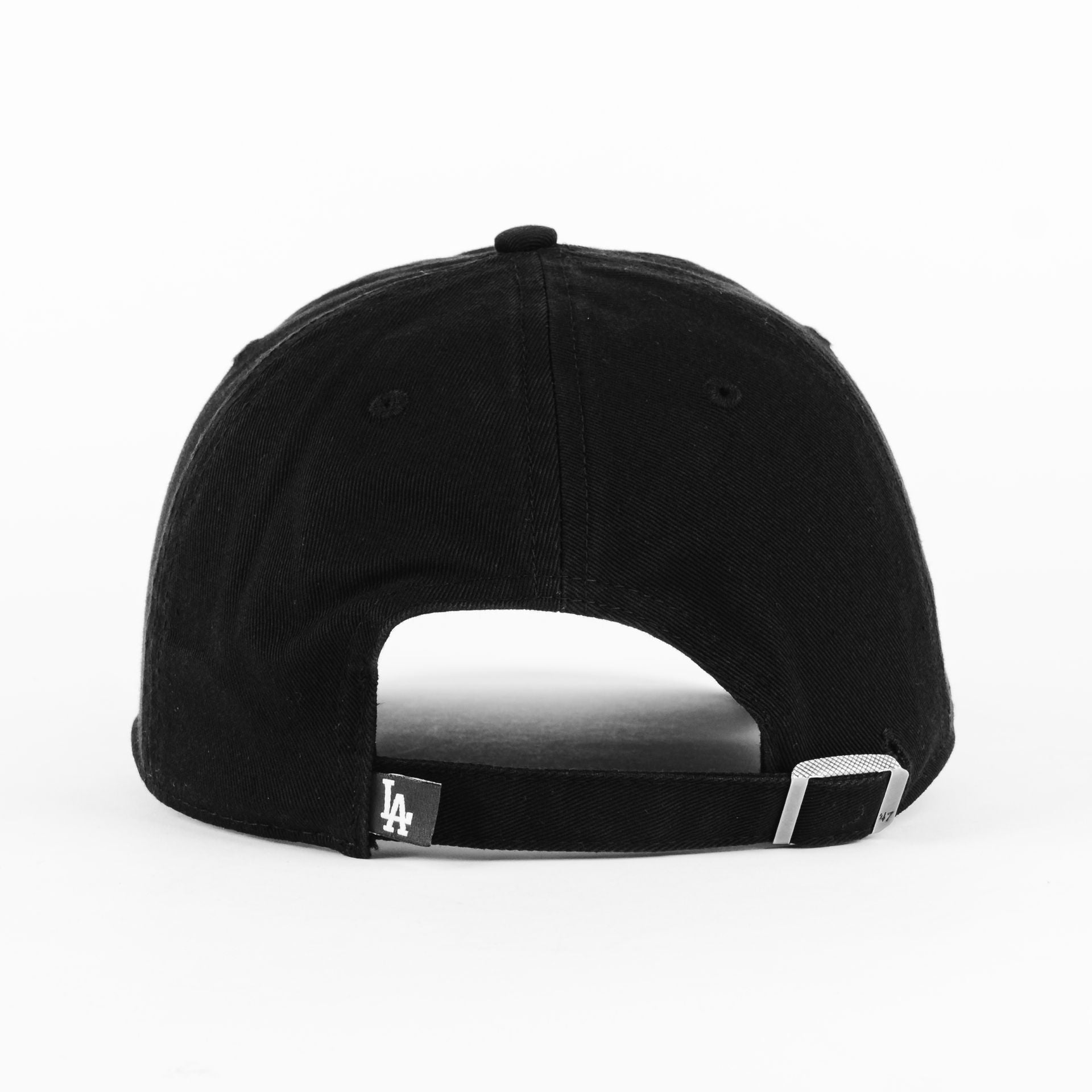 Gorra 47 Brand DODGERS CLEAN UP BLK/LINE WHT | Snapback Visera Curva