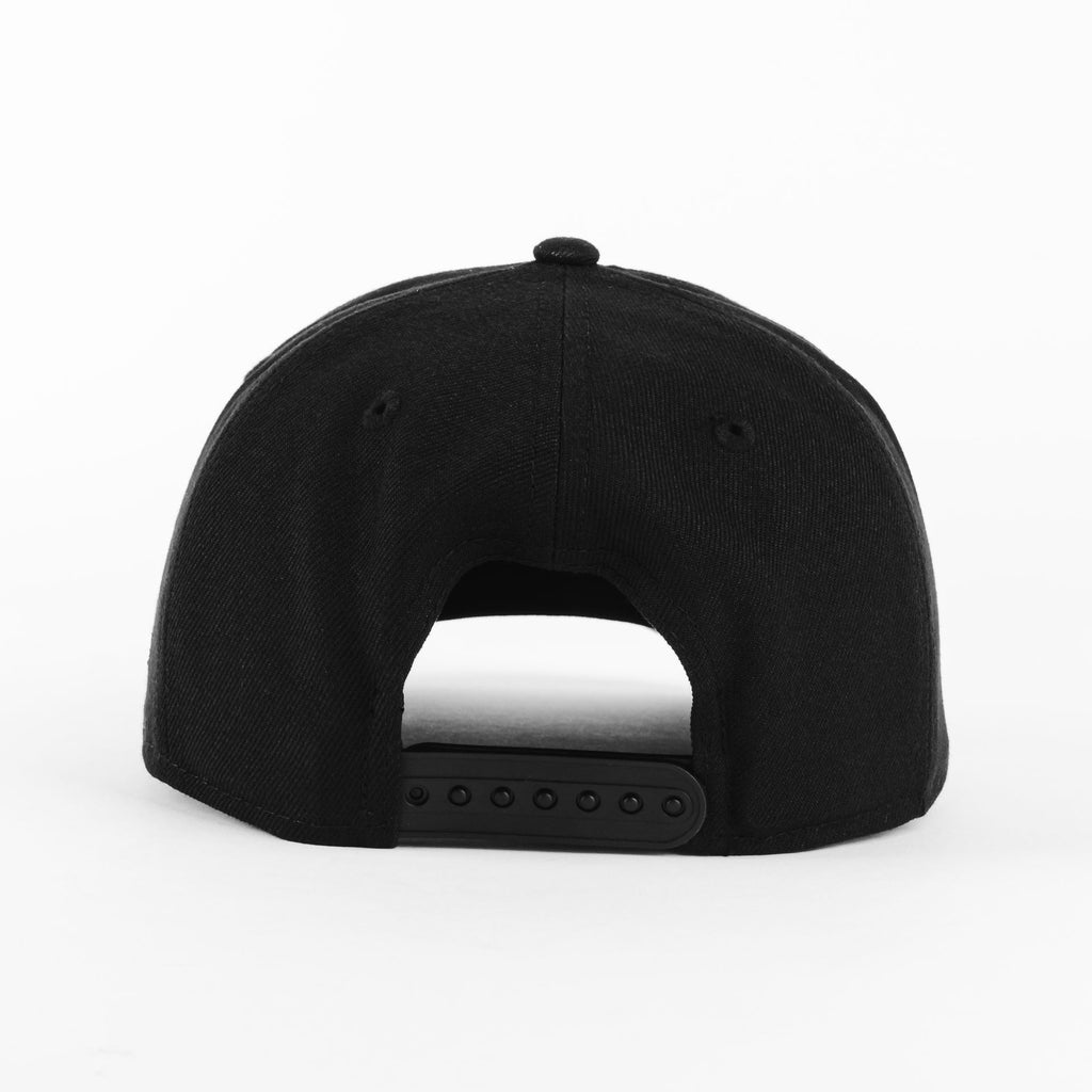Gorra New Era DODGERS A-FRAME 940 ALL BLACK | Snapback Visera Semicurva