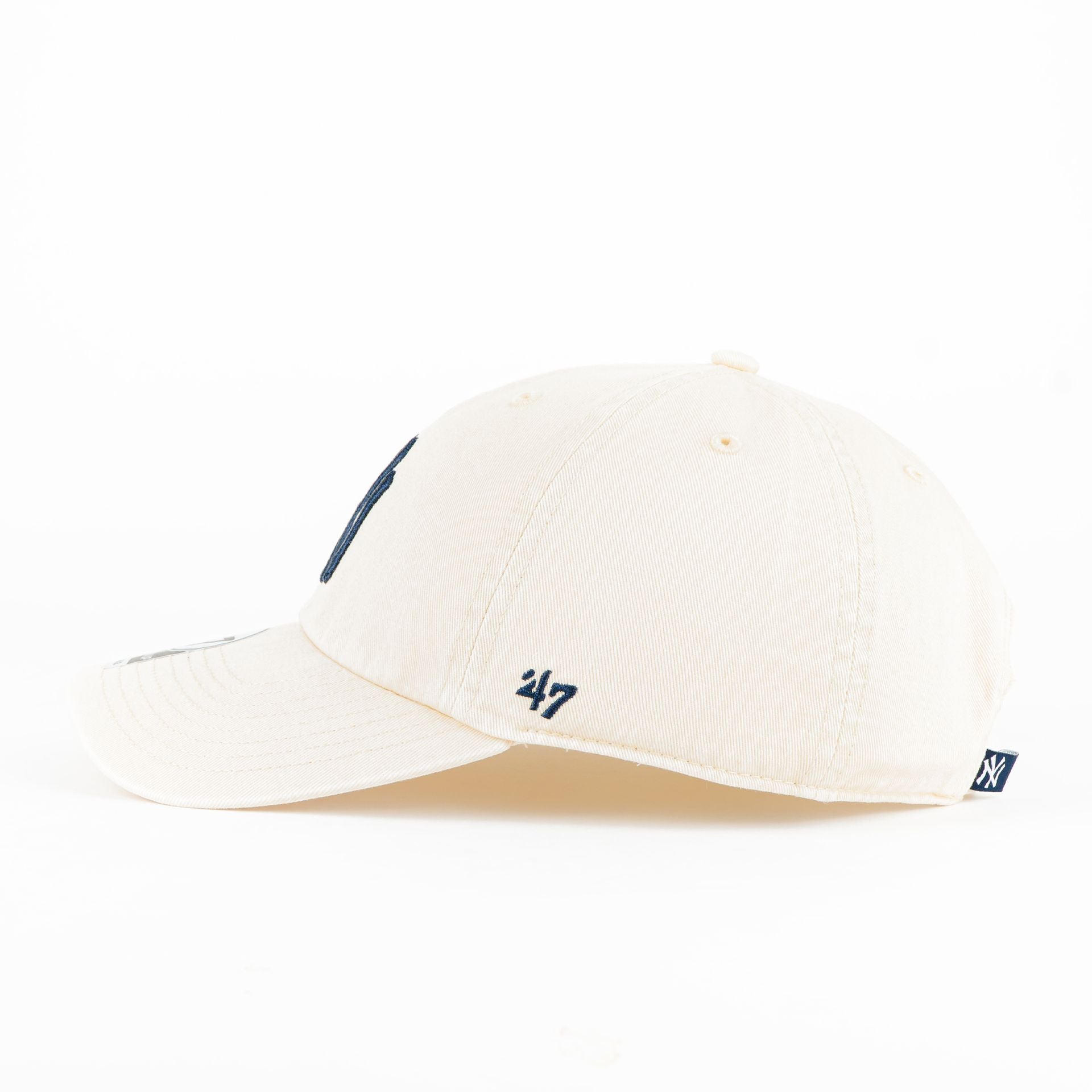 Gorra 47 Brand YANKEES CLEAN UP NATURAL | Snapback Visera Curva