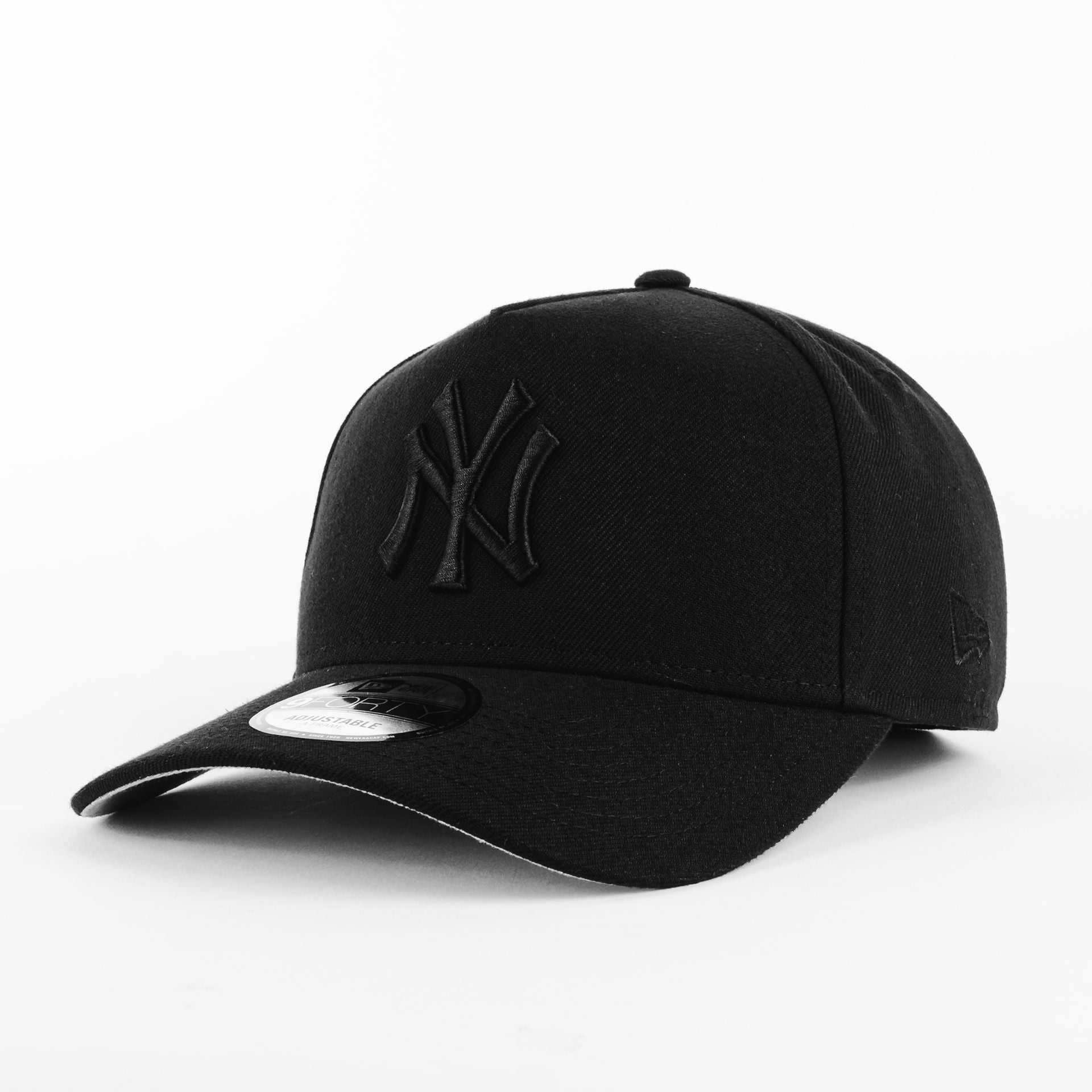 Gorra New Era YANKEES A-FRAME 940 ALL BLACK | Snapback Visera Semicurva