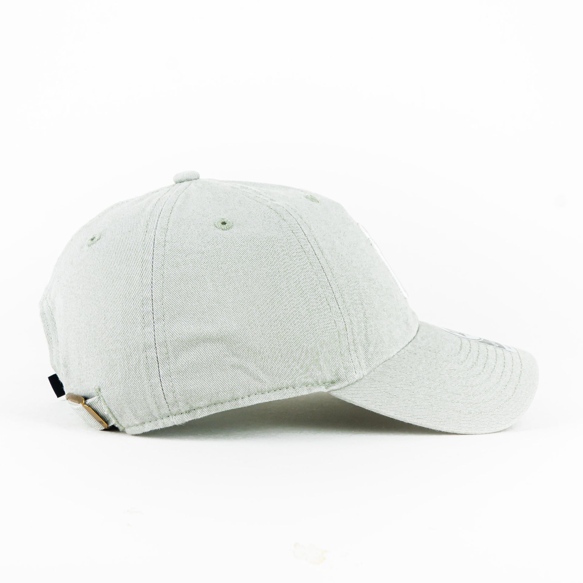 Gorra 47 Brand YANKEES CLEAN UP LT GRY/WHT | Snapback Visera Curva