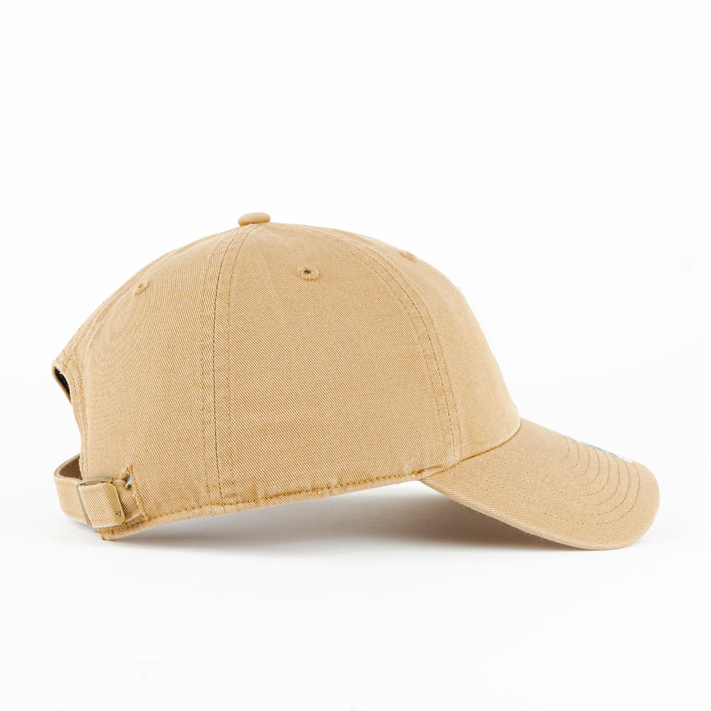 Gorra 47 Brand DODGERS CLEAN UP KHAKI/WHITE | Snapback Visera Curva