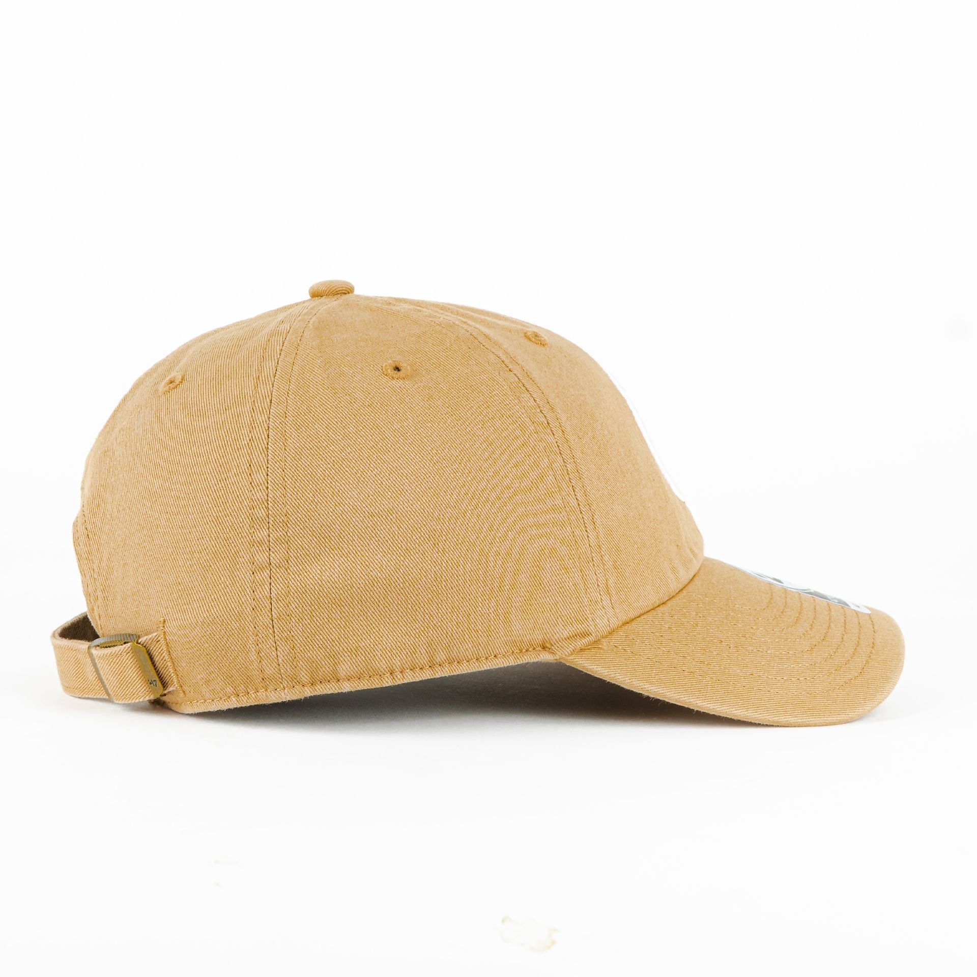 Gorra 47 Brand YANKEES CLEAN UP KHAKI/WHT| Snapback Visera Curva