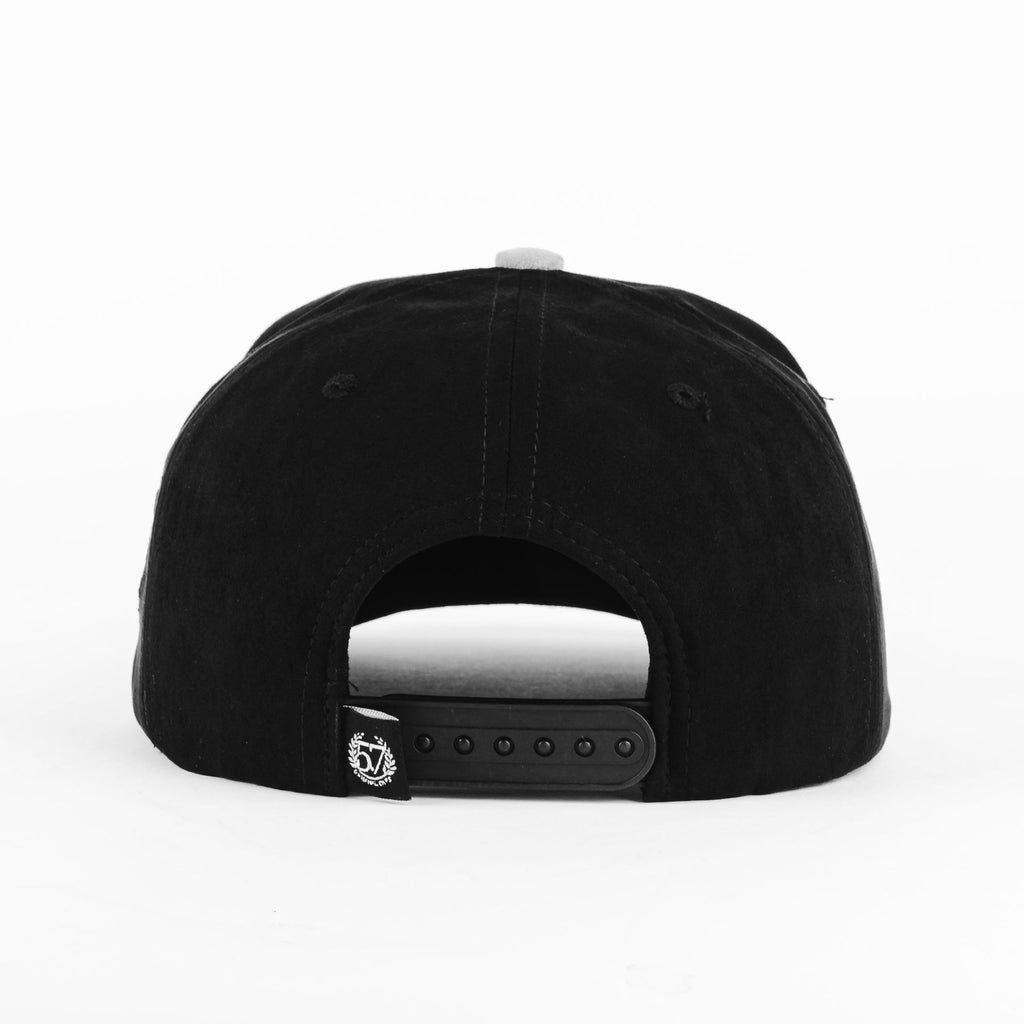 Gorra 5.7 FIVE SEVEN BLACK SUEDE | Snapback Visera Semicurva