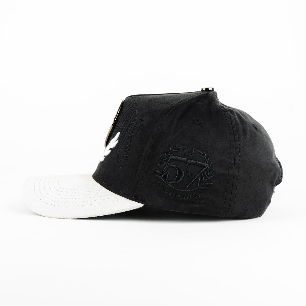 Gorra 5.7 ANILLO GALLO 57 BLK/GREY CURVA | Snapback Visera Curva
