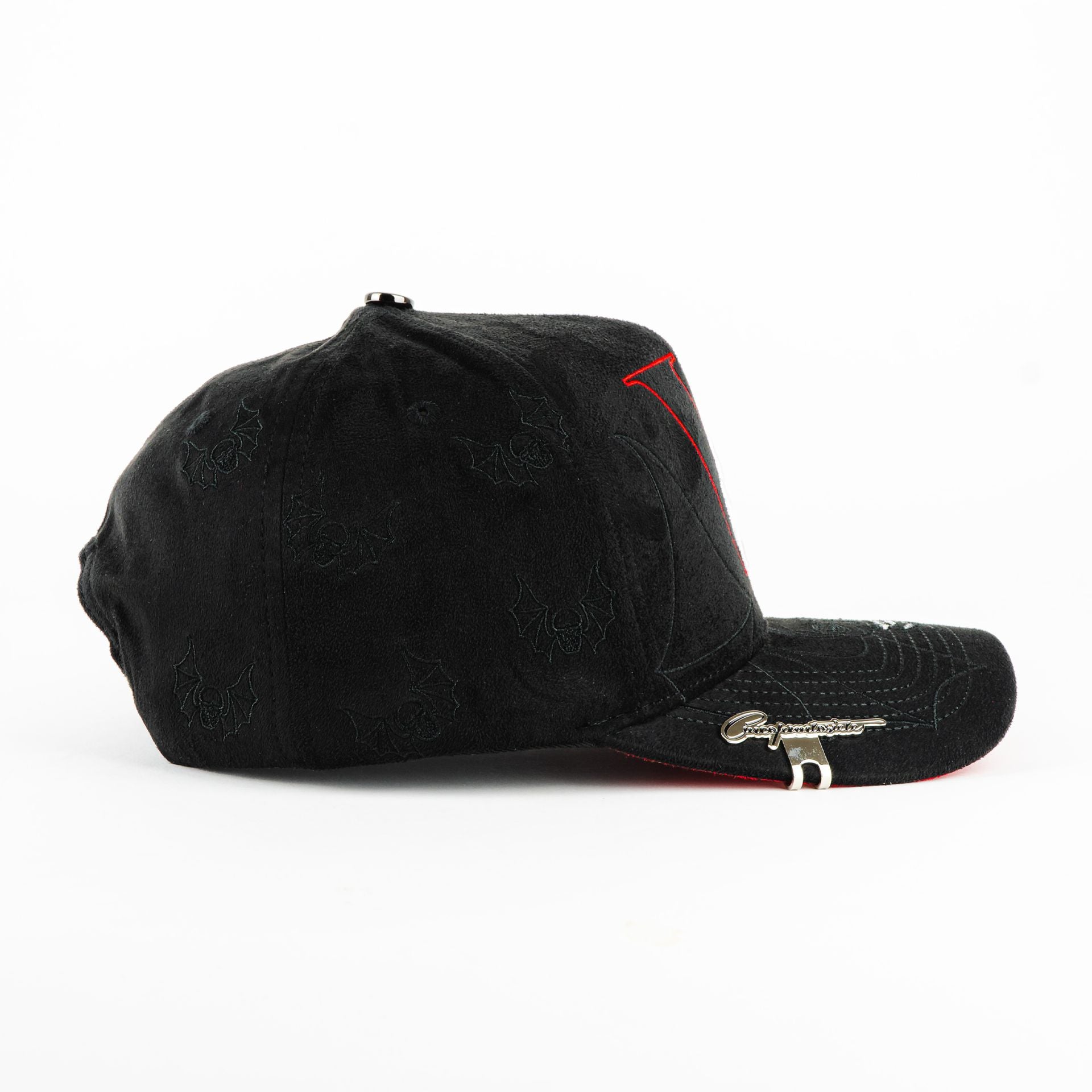 Gorra 5.7 BAT VSEVEN CURVA BLACK | Snapback Visera Curva