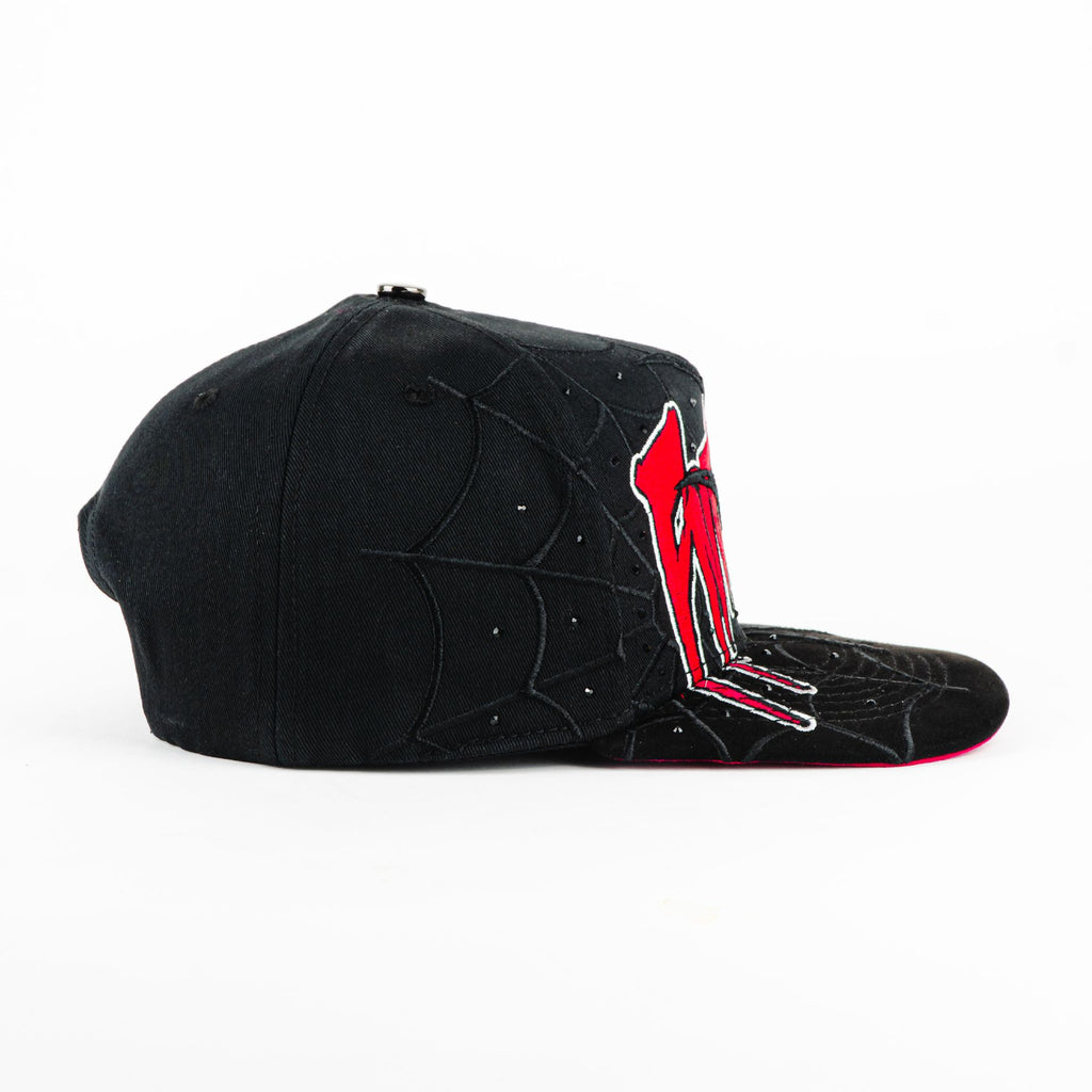 Gorra 5.7 SPIDER PINK DIAMOND BLACK | Snapback Visera Semicurva