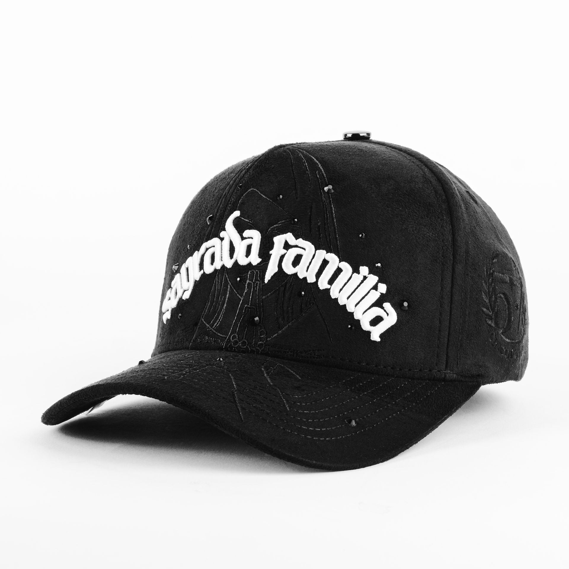 Gorra 5.7 SAGRADA FAMILIA CURVA  BLACK | Snapback Visera Curva