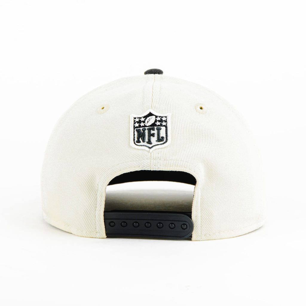 Gorra New Era RAIDERS DRAFT NATU/BLK 940F | Snapback Visera Semicurva