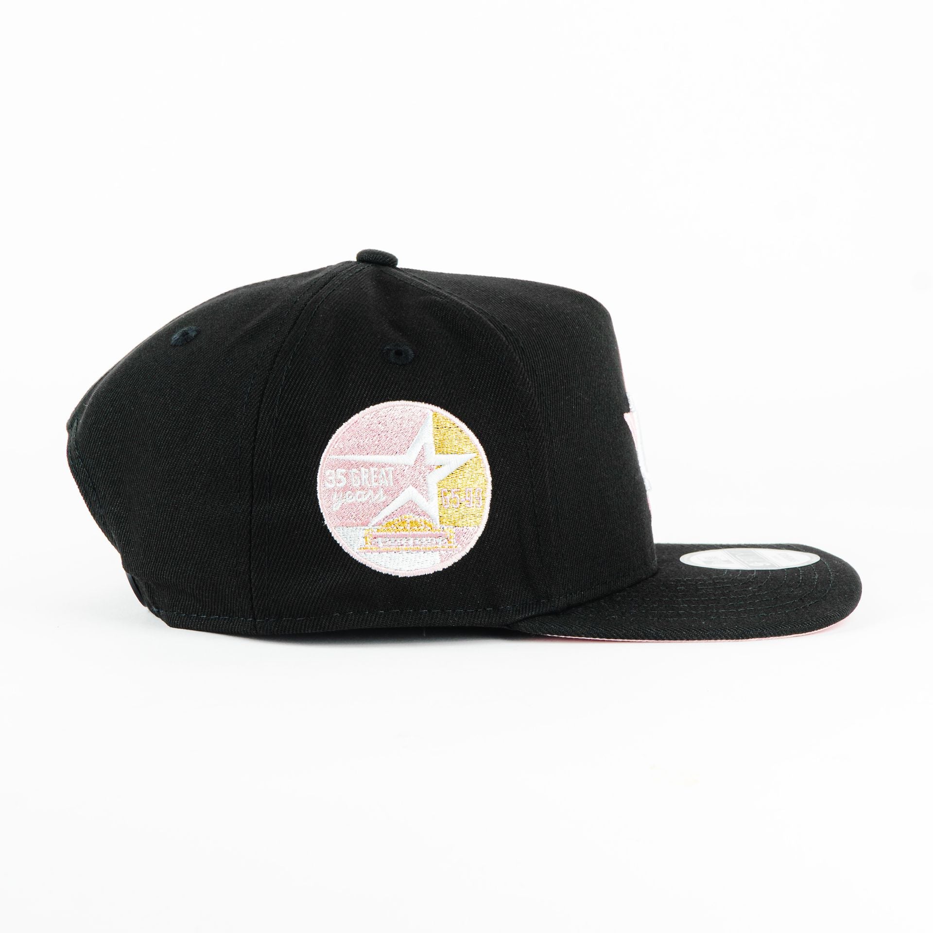 Gorra New Era ASTROS 35 YEARS BLK/PINK 950AF | Snapback Visera Semicurva