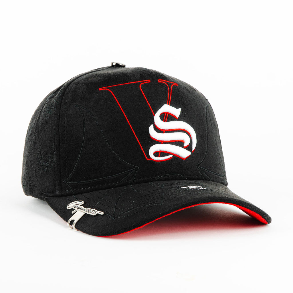 Gorra 5.7 BAT VSEVEN CURVA BLACK | Snapback Visera Curva