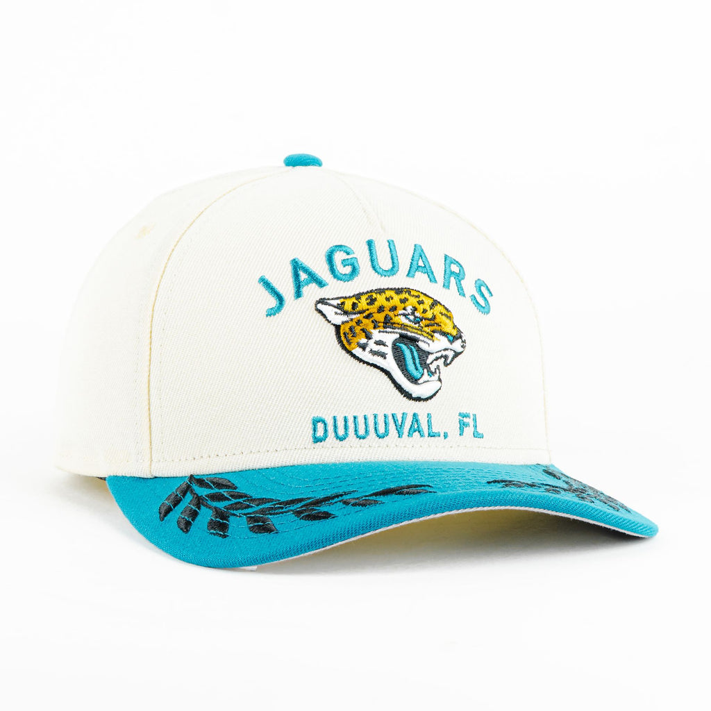 Gorra New Era JAGUARS DRAFT NATU/TEAL 940F  Snapback Visera Semicurva