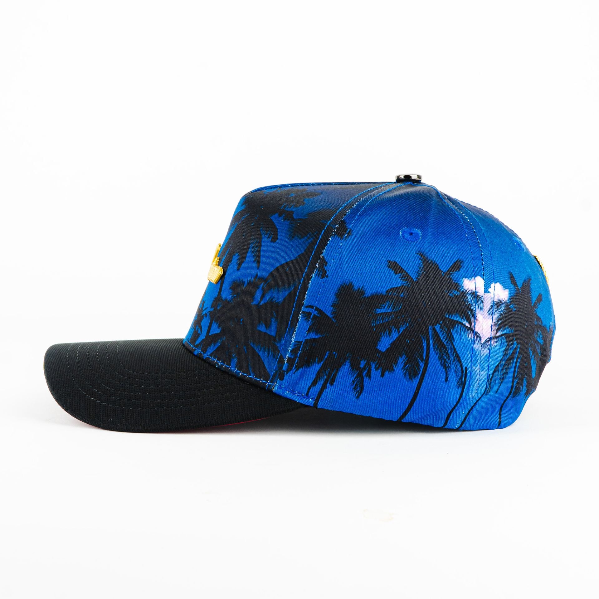 Gorra 5.7 PLACA MONTANA PALMERA BLUE/BLACK | Snapback Visera Semicurva