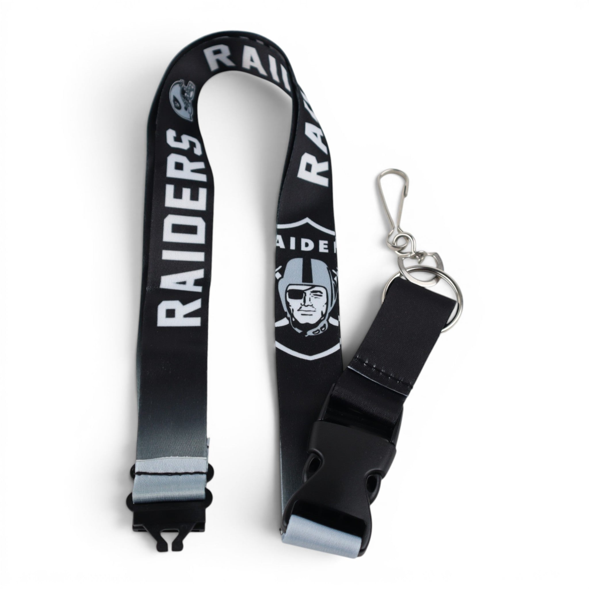 LANYARD RAIDERS GREY/BLK