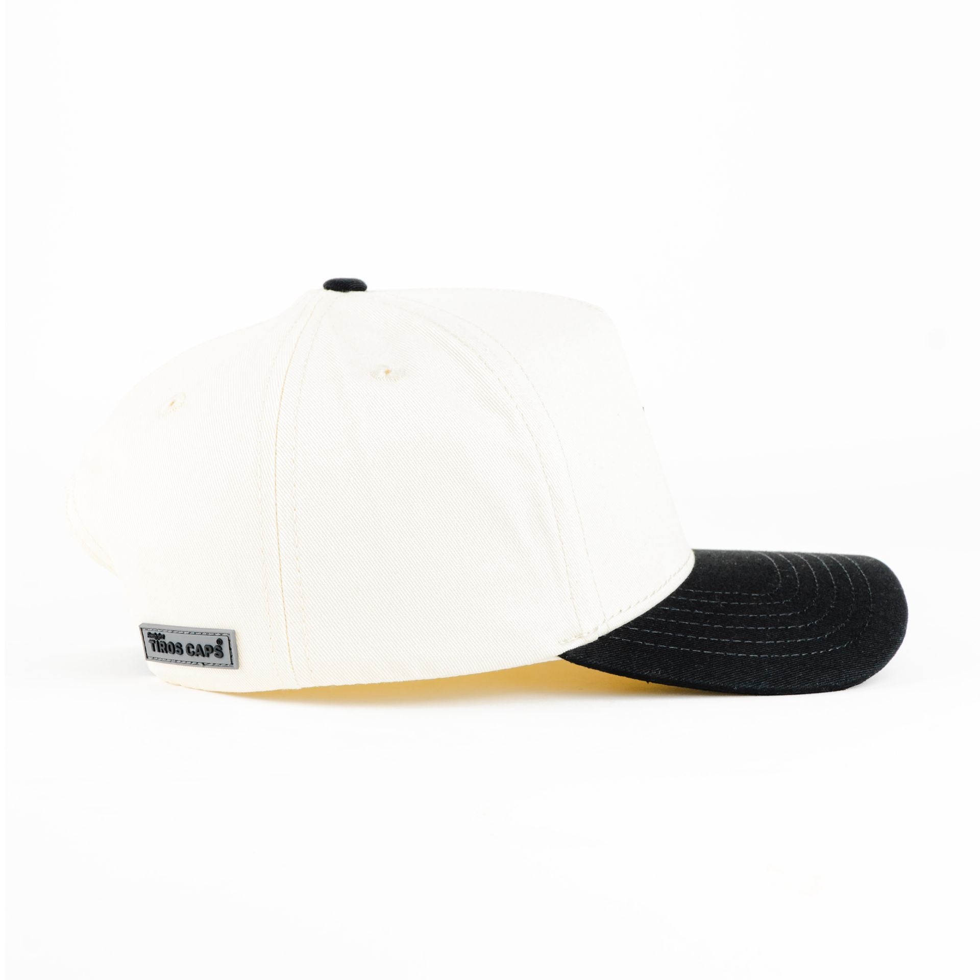 Gorra El Tiros Caps MINI LOGO BEIGE/BLK | Snapback Visera Curva