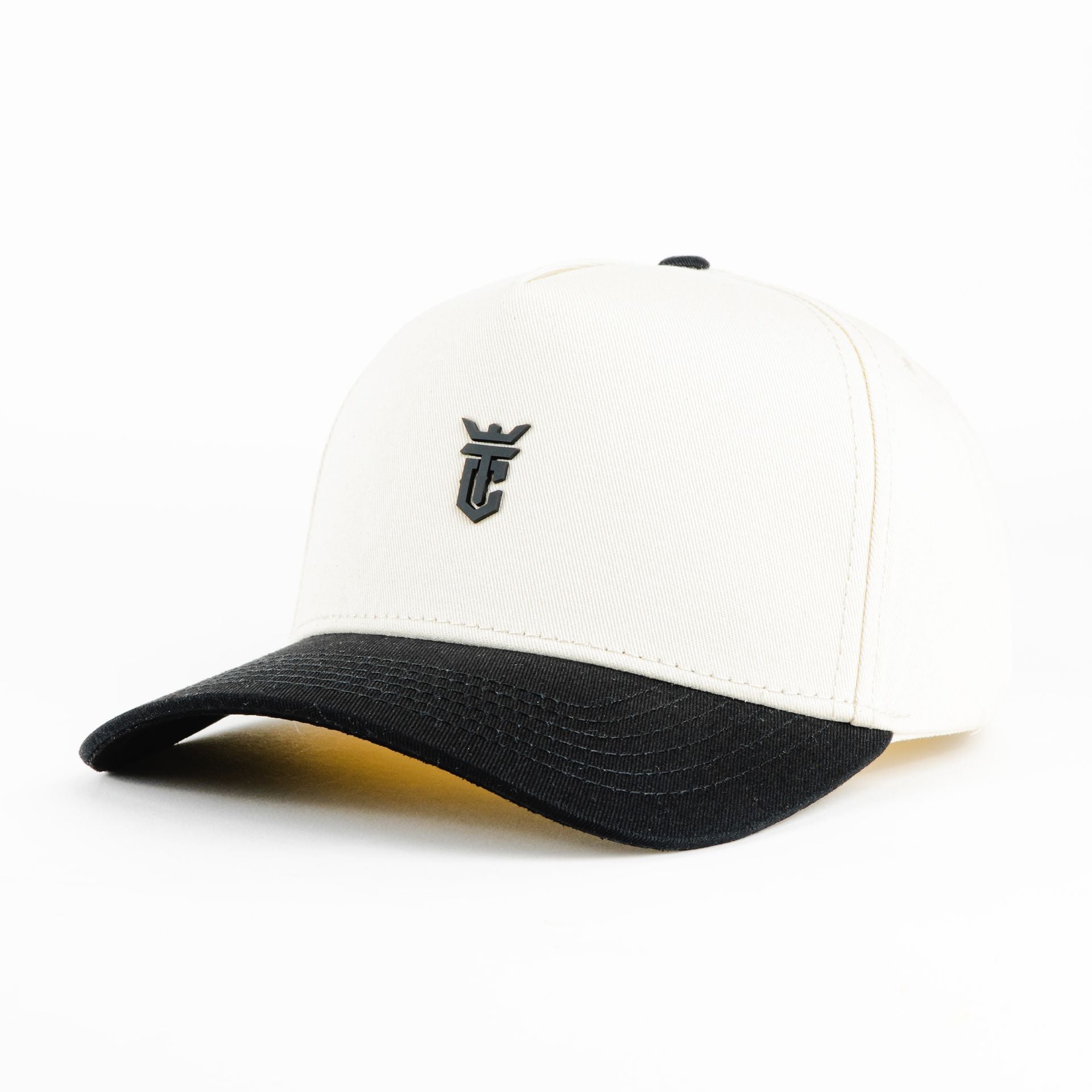 Gorra El Tiros Caps MINI LOGO BEIGE/BLK | Snapback Visera Curva