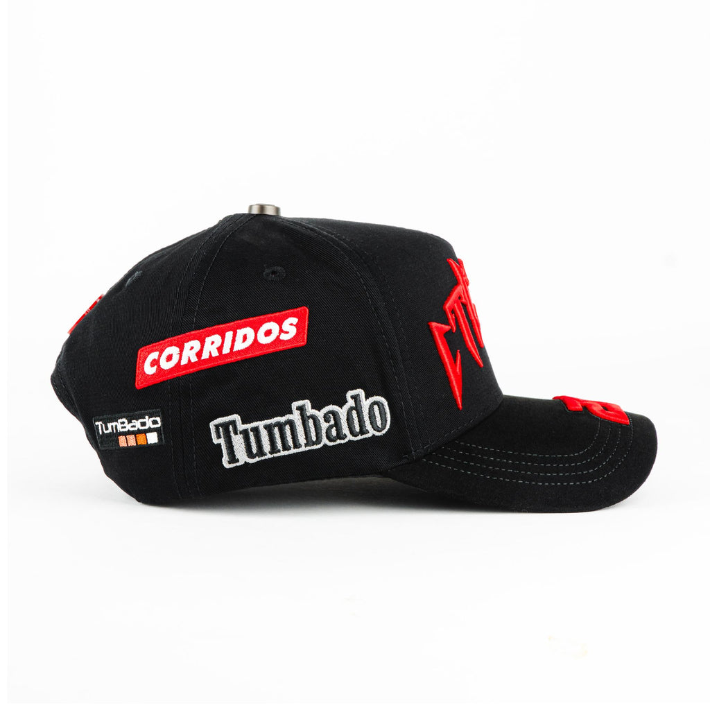 Gorra Barbas Hats CT 27 CT BLACK | Snapback Visera Curva