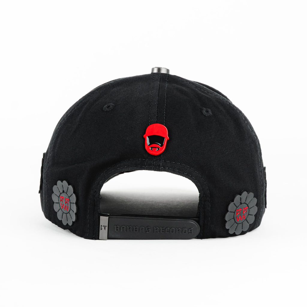 Gorra Barbas Hats CT ORIENTAL TUMBADO BLACK | Snapback Visera Curva