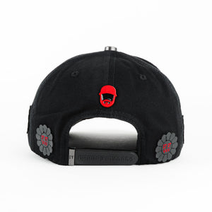 Gorra Barbas Hats CT ORIENTAL TUMBADO BLACK | Snapback Visera Curva