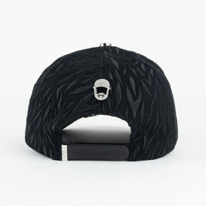 Gorra Barbas Hats CT THREE STARS BLACK | Snapback Visera Curva