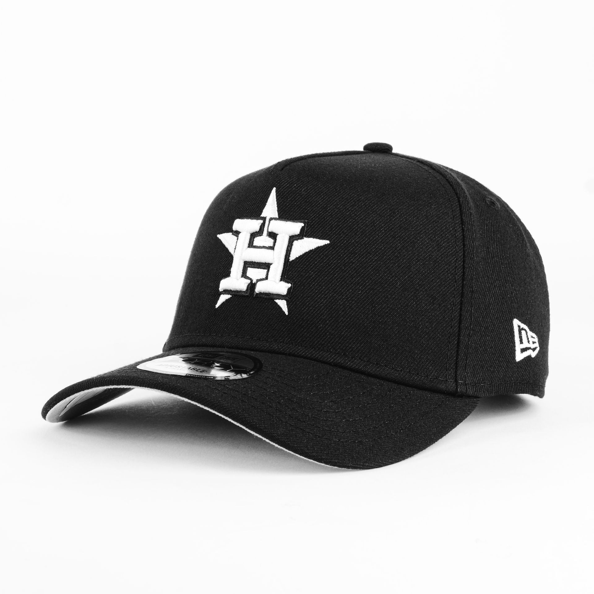 Gorra New Era ASTROS A-FRAME 940 BLACK/WHT | Snapback Visera Curva