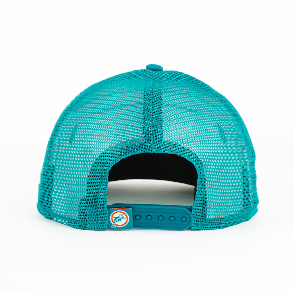 Gorra New Era DOLPHINES MESH WHT/TEAL 940F | Snapback Visera Semicurva