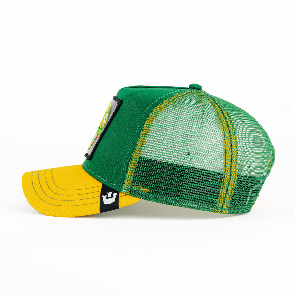 Gorra Goorin Bros THE KARMA CHAMELEON GREEN | Snapback Visera Curva