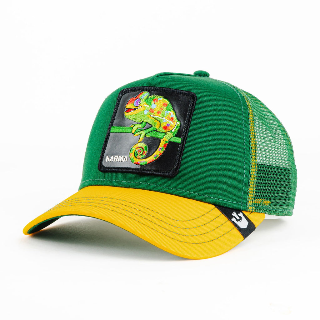 Gorra Goorin Bros THE KARMA CHAMELEON GREEN | Snapback Visera Curva