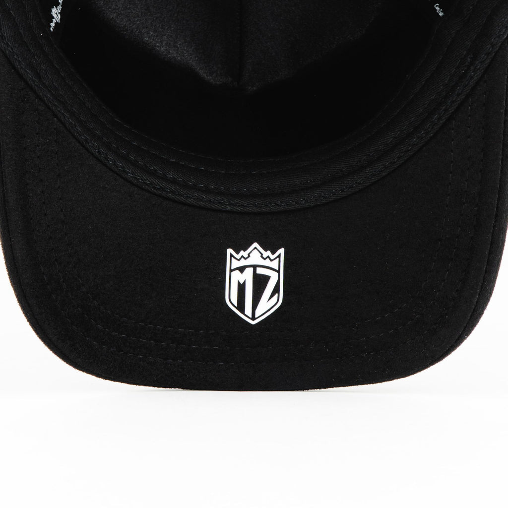 Gorra Mz Hats LA GOLD EDITION BLACK | Snapback Visera Semicurva